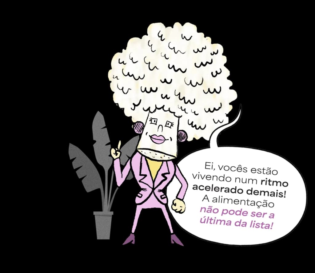 Couve-flor - Personagem Mundo La Feira